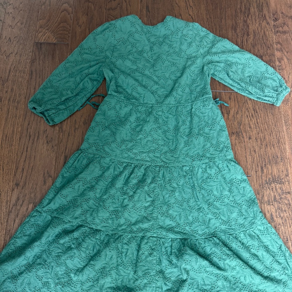 Marine Layer Eyelet Willow Midi Dress - Picture 3 of 4